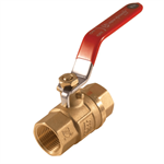 1-1/2^ Brass Ball Valve Full Port - No Lead