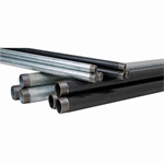 1-1/2^ SCH 40 Black Pipe, ASTM A53, T&C