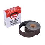 1-1/2^ x 10yd 120 Grit Abrasive Sandcloth 24/case