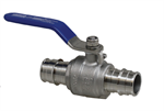 1^ Stainless Steel Cold Expansion PEX Ball Valve 5/case