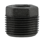 1^ X 3/8^ Black Bushing