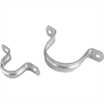 2 Hole Stainless Steel Pipe Clip 1/2^ 10/pack, 500/case