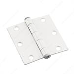 3^ White Butt Hinge per Pair