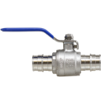 3/4^ Stainless Steel Cold Expansion PEX Ball Valve 10/case