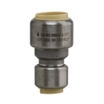 3/4^ x 1/2^ 304SS Pushfit Coupling