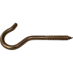 5/16 x 5^ Stainless Steel Screw Hook