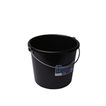 8 Quart Calf Pail - Black 12/Case, 576/Skid