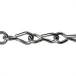 #8 Single Jack Chain Zinc Plated - 100 ft/reel