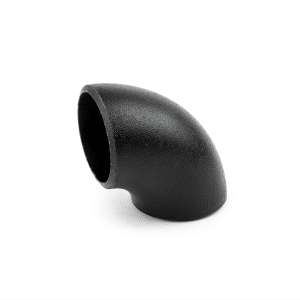 Black 90deg Butt Weld Elbow Short R