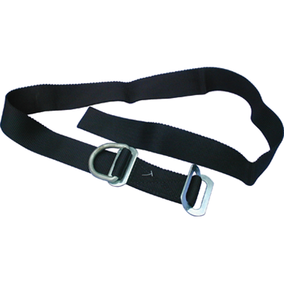 Black Nylon Adjustable Cow Tie 50'