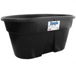 Black Plastic Stock Tank 100 gal/378L