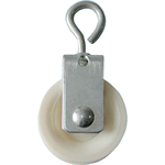 Nylon Pulley w/Zinc Swivel Housing 1-7/8^