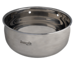 Round Stainless Steel Water Bowl Only