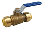 3/4^ Push Fit Brass Ball Valve