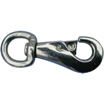 7/8^ Round Swivel Eye Bull Snap - Zinc Plated