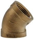 1-1/2^ Bronze 45 Degree Elbow