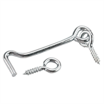 Plated 2-1/2^ Door Hook Pack of 2