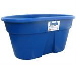 Blue Plastic Stock Tank 100 gal/378L