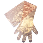 OB/AI gloves Super Sensitive orange,  1 1/4 mil. box/100