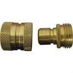 Brass Garden Hose Quick Coupler