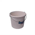 8 Quart Calf Pail - with UV protection - White 12/Case, 576/Skid