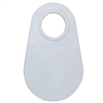 Neck Tag Blank - White