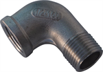 1/2^ 90° Stainless Steel STREET Elbow **HOGFLO**