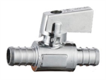 1/2^ Pex x Pex Chrome Ball Valve