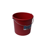 10 Quart/9.46L.Farm Pail-Red, 12/Case, 576/Skid