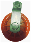 Glass Reinforced Nylon Pulley 3-1/2^ w/SS Bracket